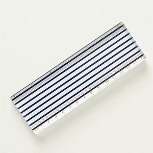 Anthropologie LIZZY GLASS RULER Style No.  86960010